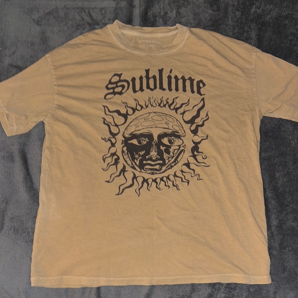 Tan Graphic T-Shirt